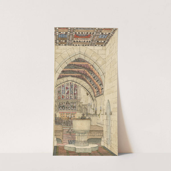 Design for Polychromatic Decoration of a Church by George Edmund Street