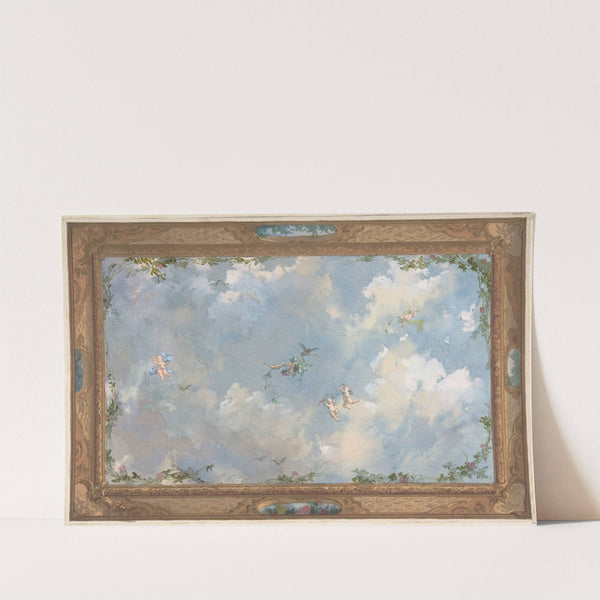 Design for Salon Ceiling, Hôtel Candamo (ca. 1873) by Jules-Edmond-Charles Lachaise