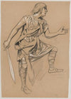 Design for Siegfired’s costume (1895)