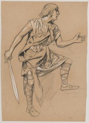 Design for Siegfired’s costume (1895)