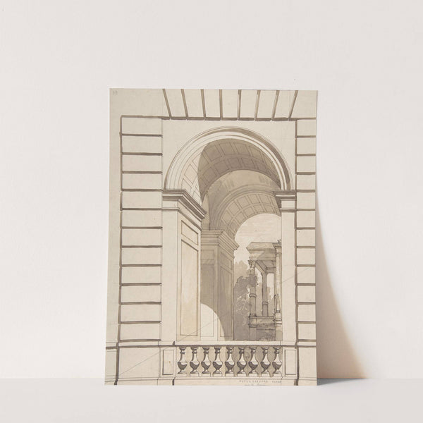 Design for Stable Arches, Hôtel Candamo by Jules-Edmond-Charles Lachaise