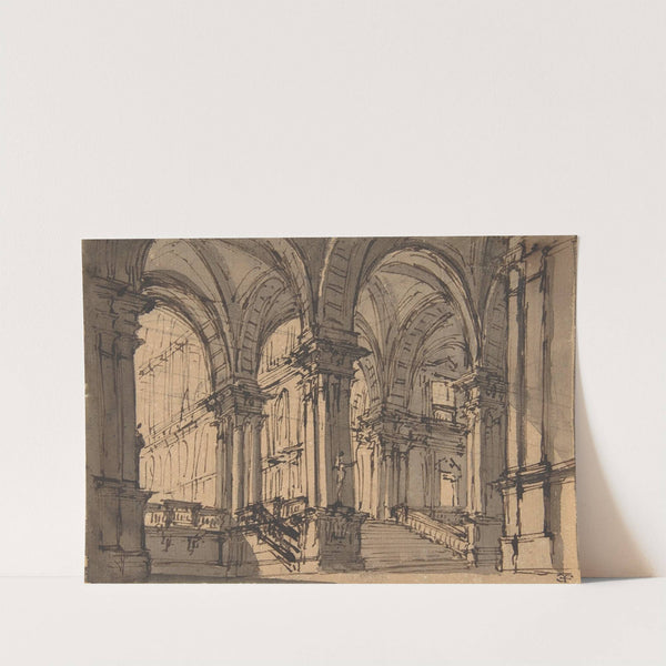Design for Stage Set by Giovanni Battista Natali III