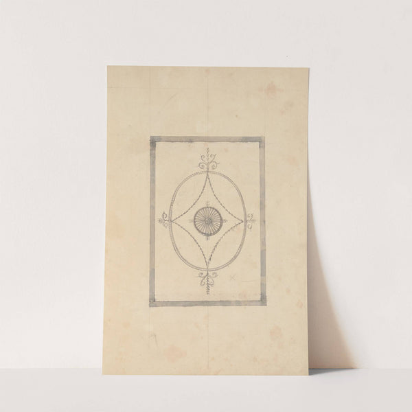 Design for the Ceiling of a Bedchamber at Curraghmore, County Waterford, Ireland by James Wyatt