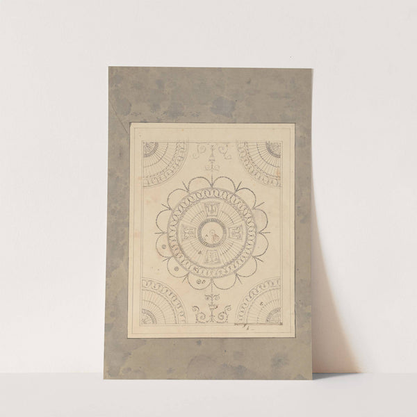 Design for the Ceiling of the Supper Room at Curraghmore, County Waterford, Ireland by James Wyatt