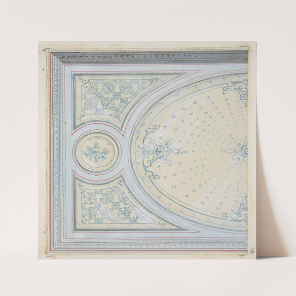 Design for the decoration of a ceiling (1830–97) by Jules-Edmond-Charles Lachaise