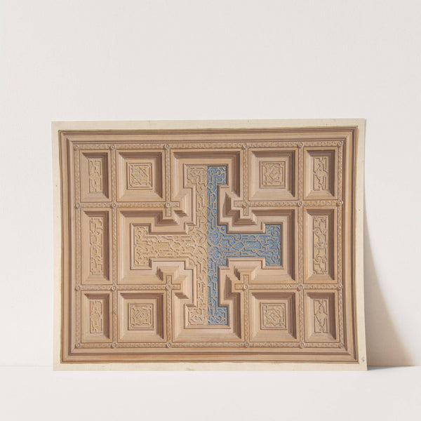 Design for the decoration of a ceiling (1840–97) by Jules-Edmond-Charles Lachaise