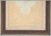 Design for the decoration of a ceiling with strapwork and rinceaux