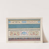 Design for the Decoration of a Cornice and Dado with Neoclassical Motifs by Guiseppe Mannocchi