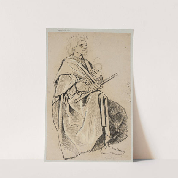 Design for the Figure of King Gambrinus (1886) by Hans Thoma