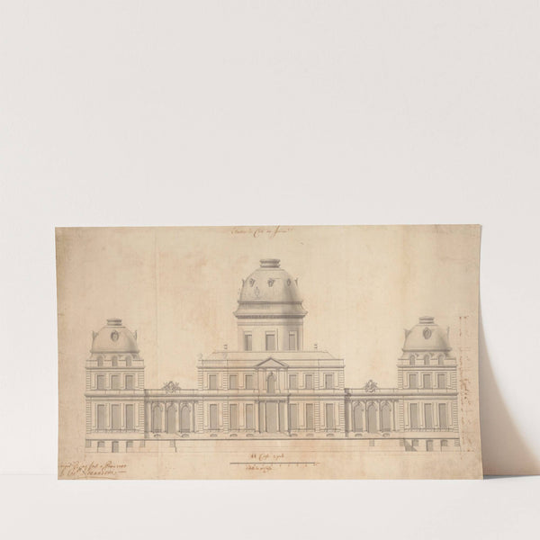 Design for the Garden Façade of a Palace (1695–1766) by Giovanni Niccolò Servandoni