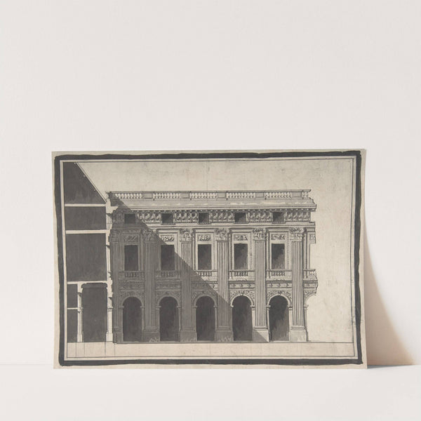 Design for the Garden Façade of the Palais Royal by Victor Louis