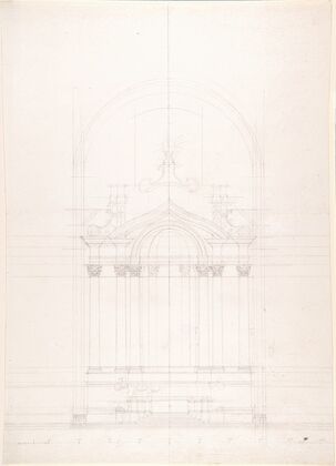 Design for the high altar of the Gesù Nuovo, Naples
