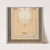 Design for the painted decoration of a ceiling in with strapwork and rinceaux (1830–97) by Jules-Edmond-Charles Lachaise