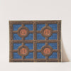 Design for the painted decoration of a coffered ceiling incorporating initials (G and H) for a house on the rue de Clichy by Jules-Edmond-Charles Lachaise
