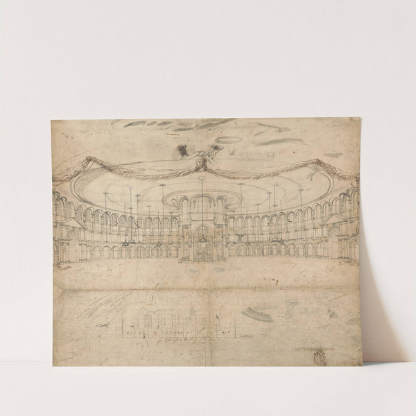 Design for the Rotunda, Ranelagh Gardens by William John Newton