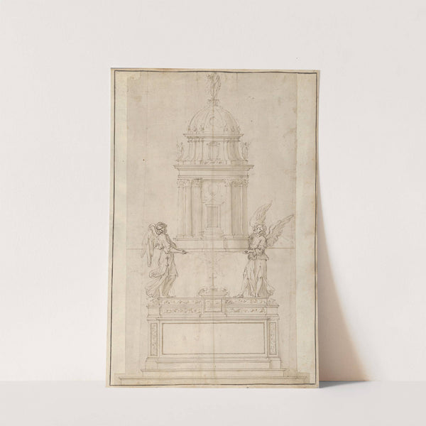 Design for the Tabernacle of the Sistine Chapel in the Santa Maria Maggiore in Rome by Bastiano Torrigiani
