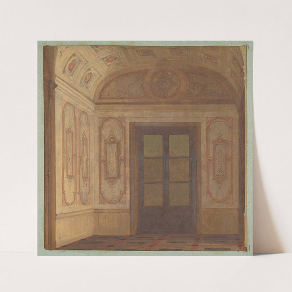 Design for the Vestibule of the Chateau de Lude (Sarthe) (19th Century) by Jules-Edmond-Charles Lachaise