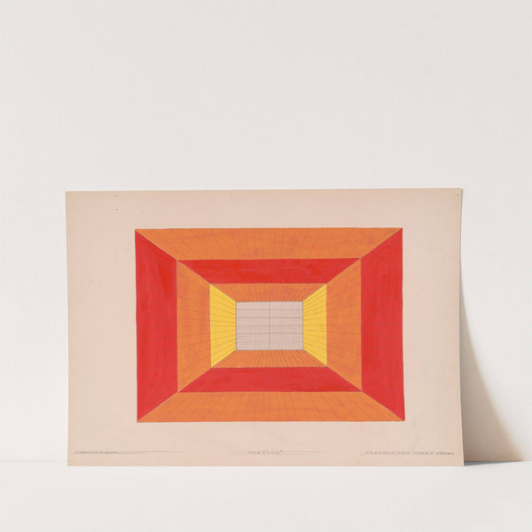 Design for unidentified restaurant, possibly Dunhall's Restaurant, New York, NY. by Winold Reiss