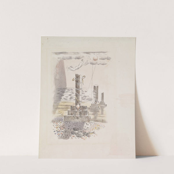 Design for Urne Buriall - Sorrow by Paul Nash