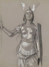 Design for Valkyrie’s costume 3 (1895)