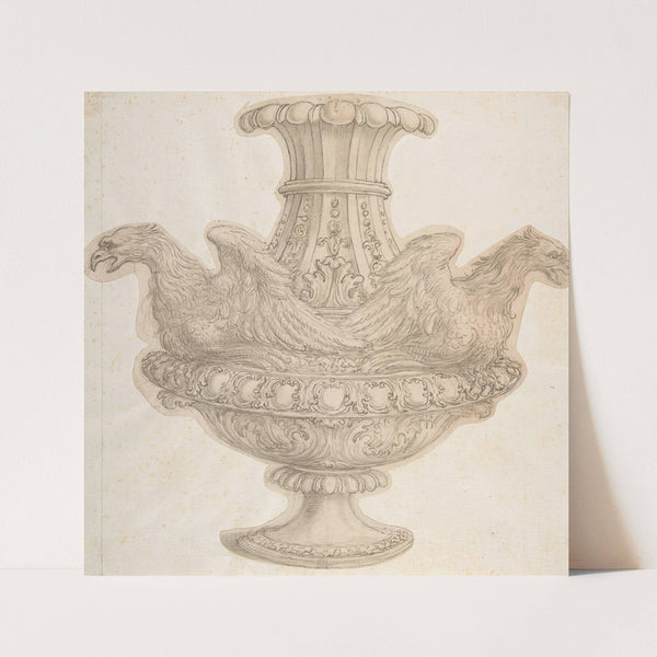 Design for Vase with Eagles by Giovanni Battista Foggini