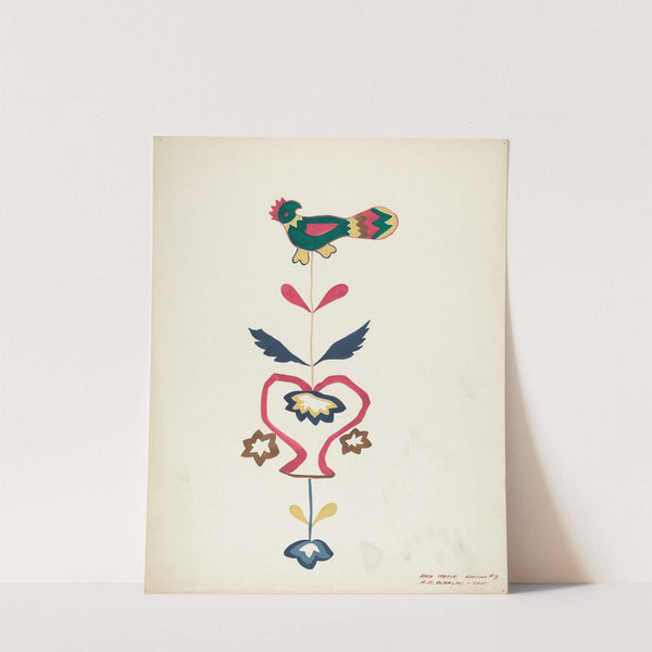 Design from a Proposed Portfolio by Majel G. Claflin