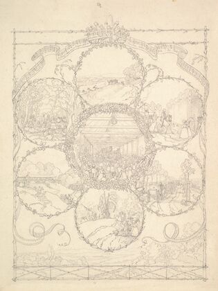 Design Illustrating an Excursion to the Countryside