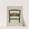 Design on Back of Hitchcock Chair (c. 1936) by Lawrence Flynn