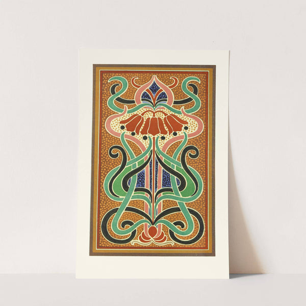 Design showing Analysis of Colour in a 'Peacock's Plumage' by James Ward