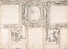 Design Wall Elevation with Stucco and Painted Decorations