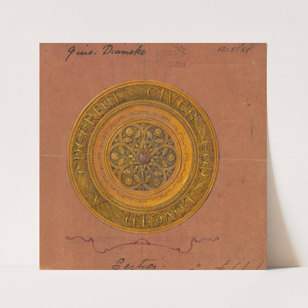 Designs executed for Jones and Willis, metal and wood-workers and church furniture manufacturers of Birmingham and London 6 by George Edmund Street