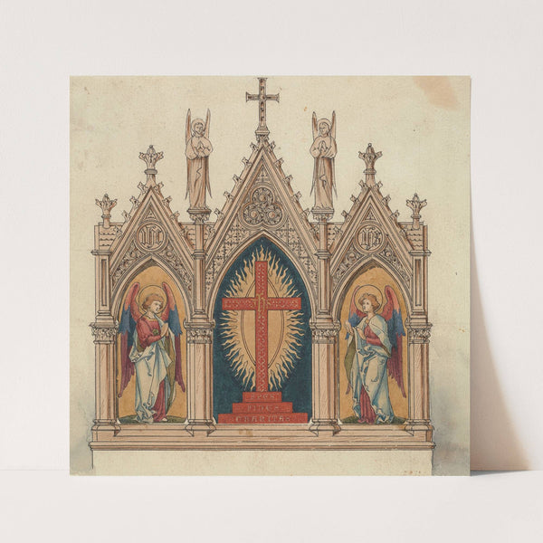 Designs executed for Jones and Willis, metal and wood-workers and church furniture manufacturers of Birmingham and London 8 by George Edmund Street