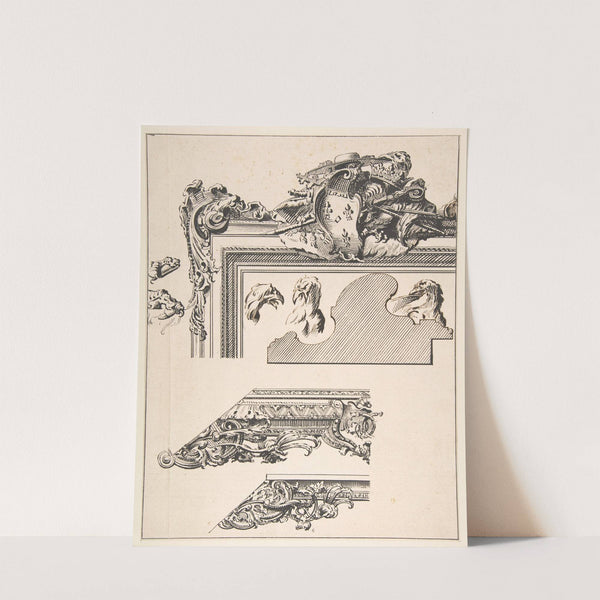 Designs for a Picture Frame by Gilles-Marie Oppenord