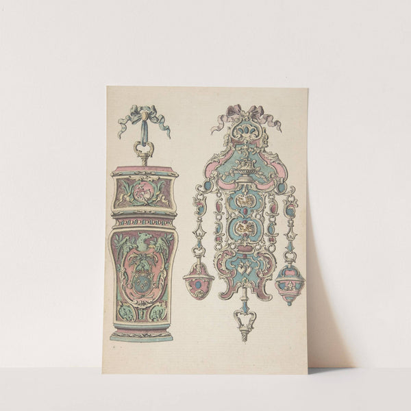 Designs for an Etui and a Chatelaine by Pierre Moreau