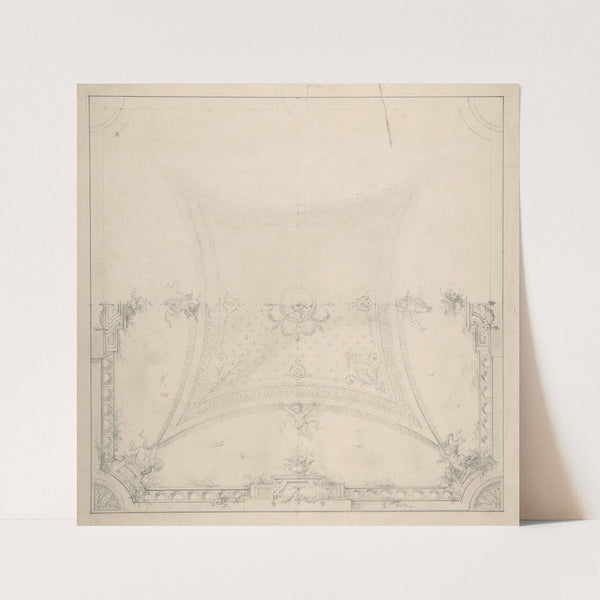 Designs for Ceiling (19th century) by Charles Monblond