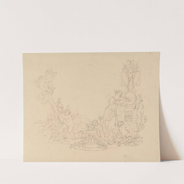 Designs for Illustrations to Beethoven's Works by Edward Francis Burney