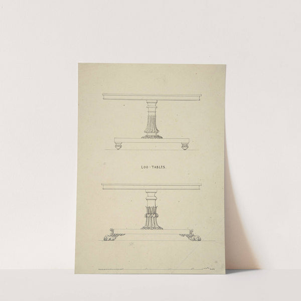 Designs for Loo-Tables by Robert William Hume