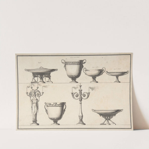 Designs for Silver by Jean Guillaume Moitte