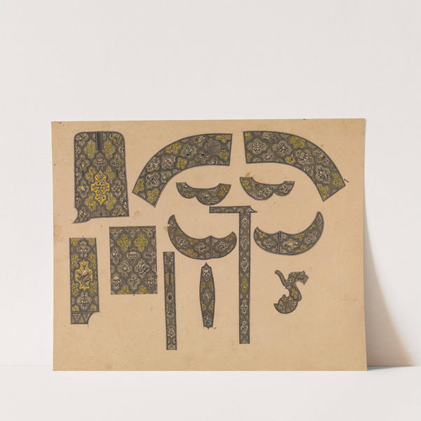 Designs for the Decoration of a Percussion Pistol by Eusebio Zuloaga