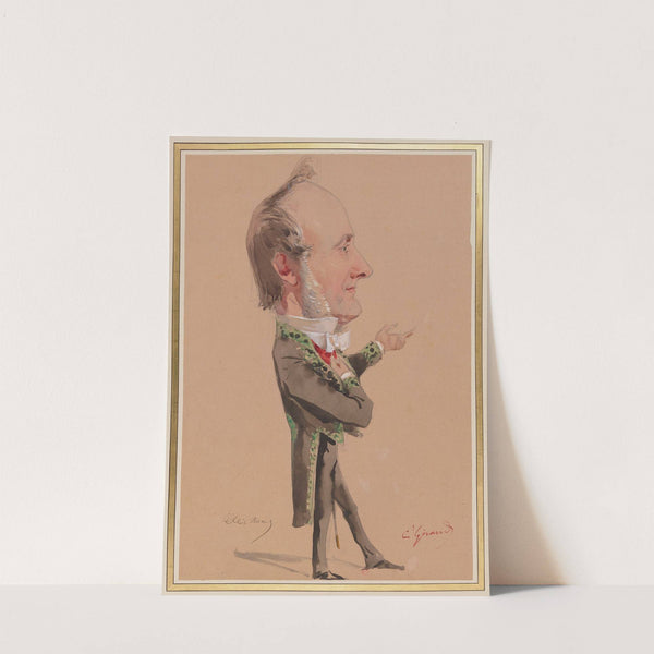 Désiré Nisard (1806-1888) by Eugène Giraud