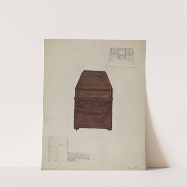 Desk (1935-1942) by Edna C. Rex