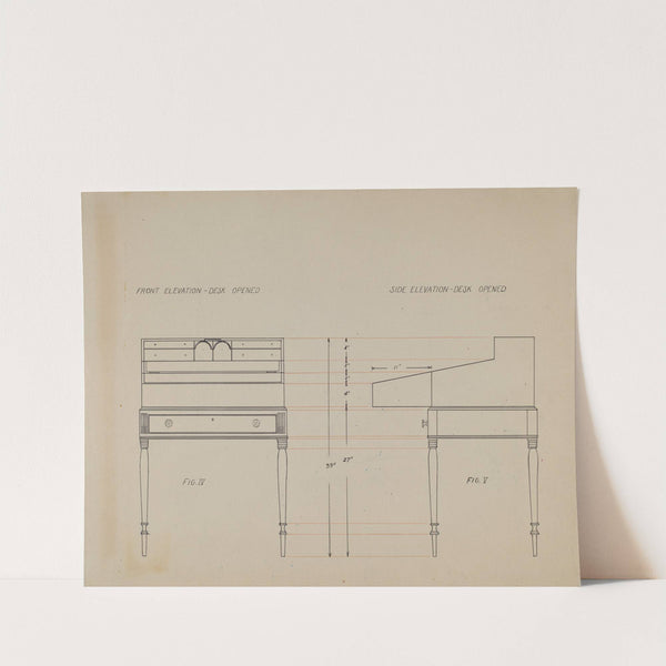 Desk by American 20th Century