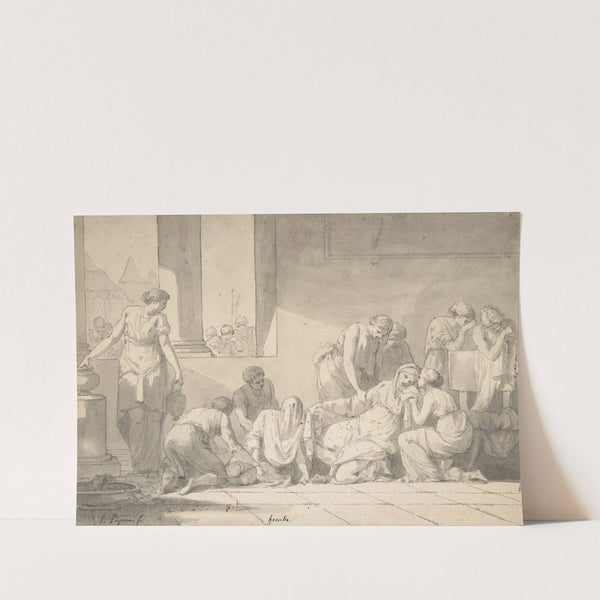 Despair of Hecuba by Jean-François-Pierre Peyron