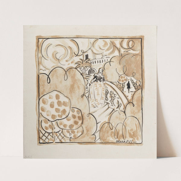 Despedida (1924) by Rafael Barradas