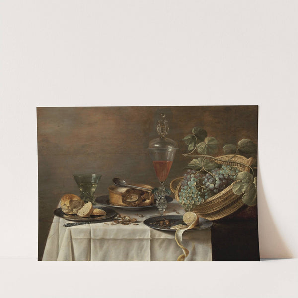 Dessert by Roelof Claesz. Koets