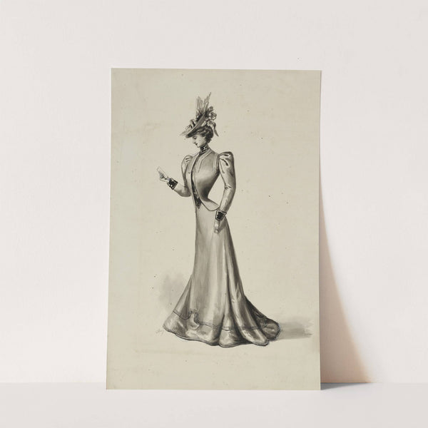 Dessin de mode (1900-1905) by Cécile Kahn