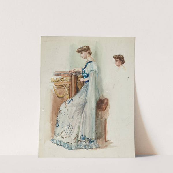 Dessin de mode (1900-1905) by Cécile Kahn