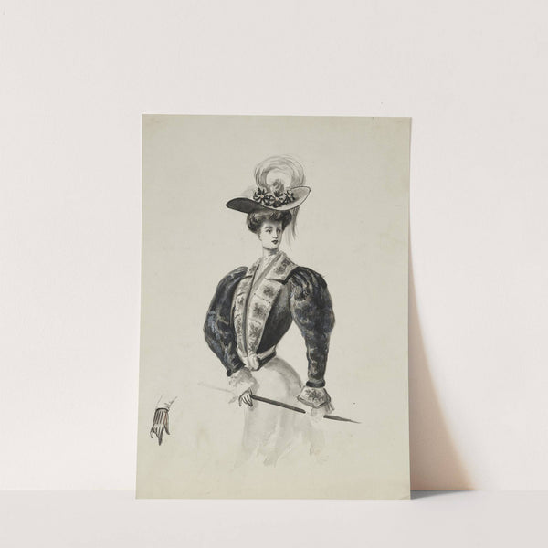 Dessin de mode (1899-1900) by Cécile Kahn