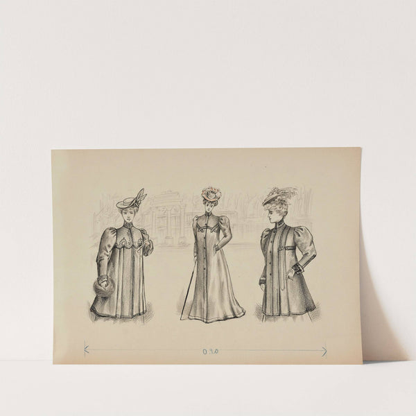 Dessin de mode (1900-1905) by Cécile Kahn