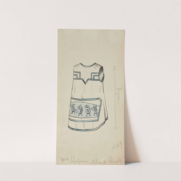 Dessin de mode (1900-1905) by Cécile Kahn